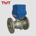 THT WCB ball valve with explosion proof electric actuator